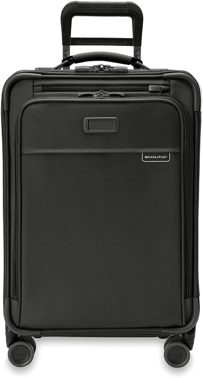 Briggs & Riley Baseline Essential Carry-On - Best Compression System for Maximum Packing Travel Gear