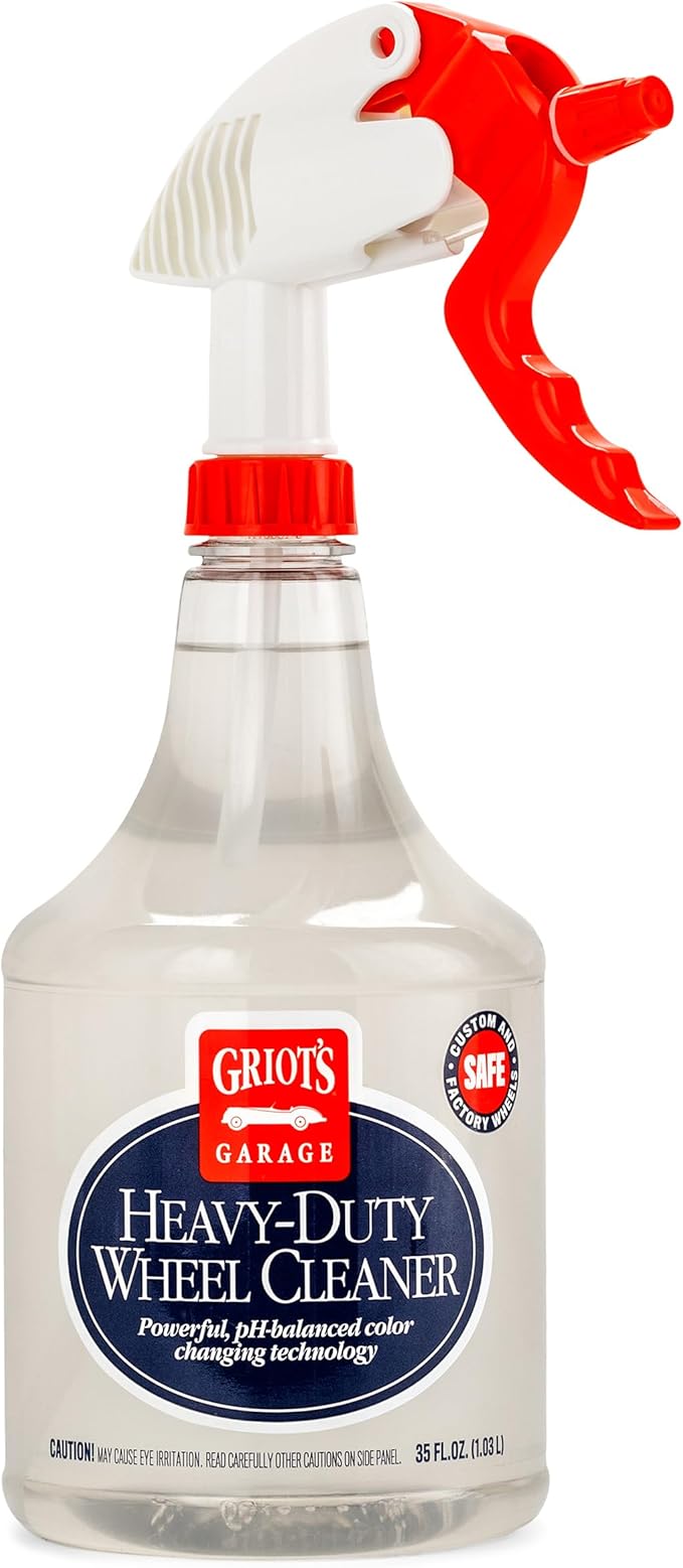 Griot's Garage Heavy-Duty Wheel Cleaner - Best for Heavy Brake Dust and Neglected Wheels Automotive Products