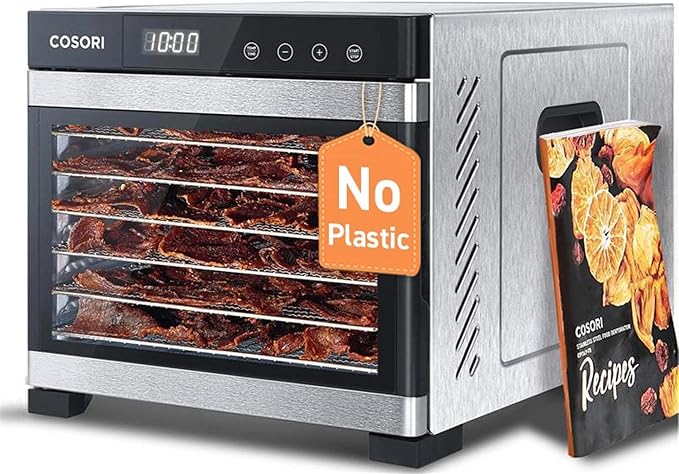 Cosori Stainless Steel Dehydrator - Best Overall Performance Home Appliances