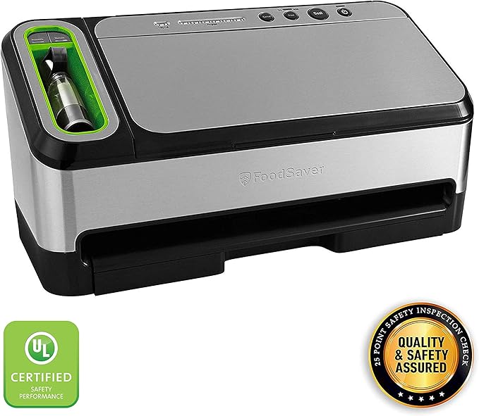 FoodSaver V4840 2-in-1 Vacuum Sealing System - Most Versatile Vacuum Sealer Home Appliances