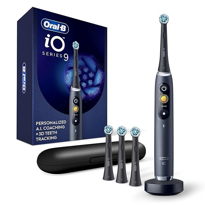Oral-B iO Series 9 - Best Smart Electric Toothbrush Health and Fitness