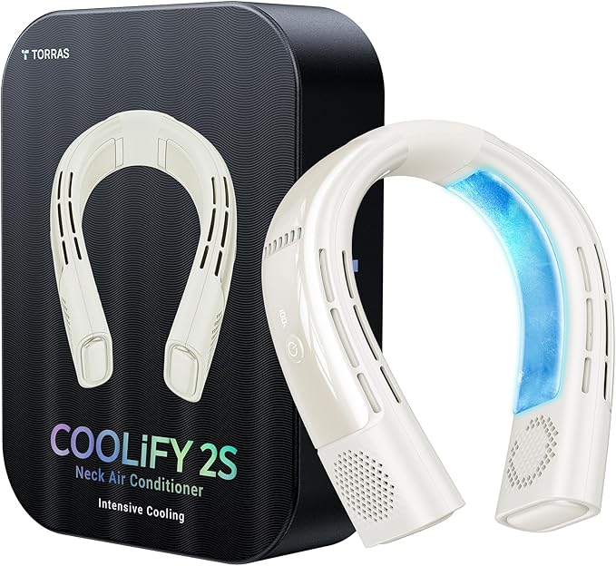 Torras Coolify 2S Neck Air Conditioner - Best Premium Cooling Technology Electronics and Gadgets