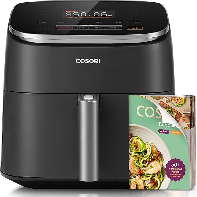 Cosori TurboBlaze Air Fryer - Best Smart & Quiet Air Fryer Home Appliances