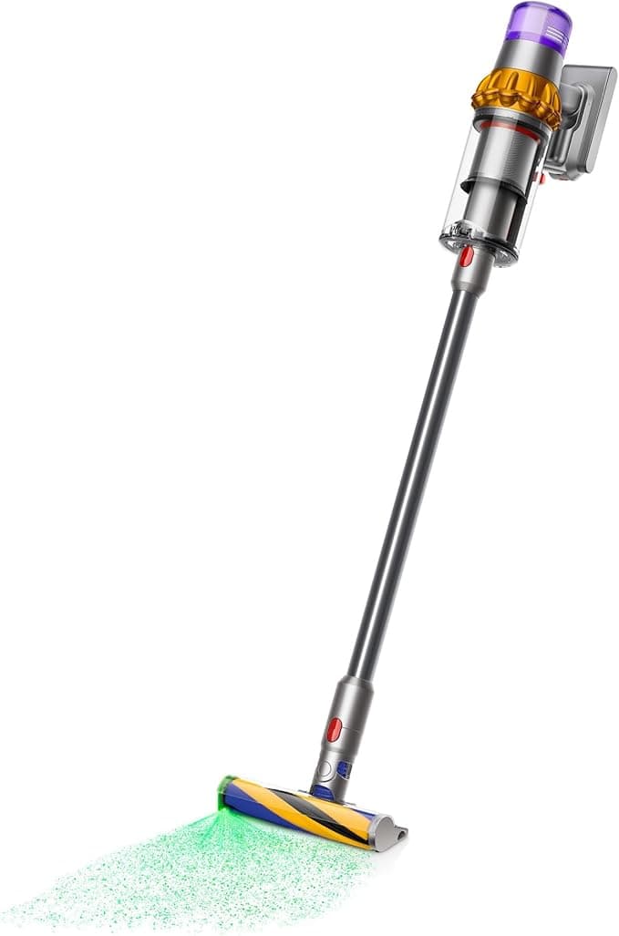 Dyson V15 Detect Cordless Vacuum - Best Premium Cordless with Laser Technology Home Appliances