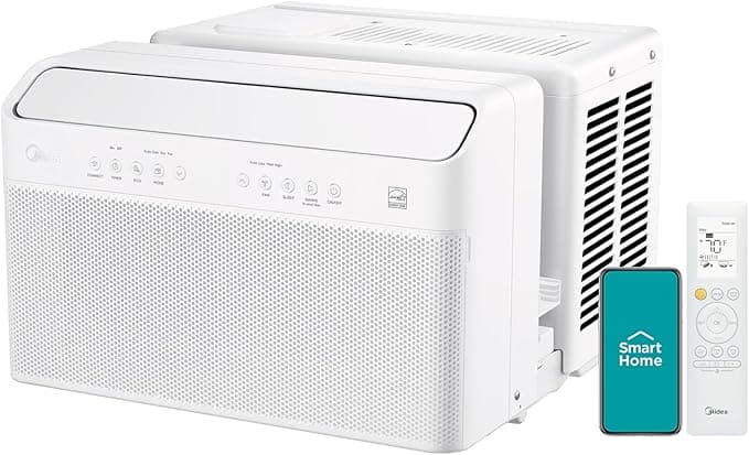 Midea U MAW08V1QWT - Best Overall Window Air Conditioner Home Appliances
