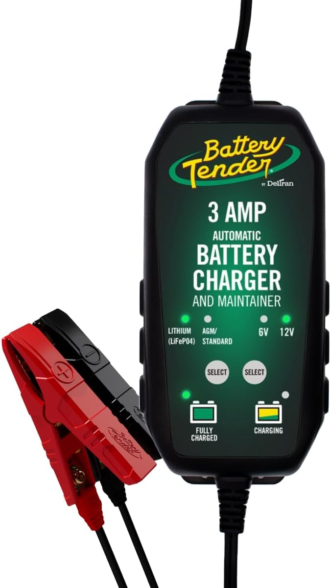 Battery Tender 15/8/2 Amp Power Tender - Best for Simplicity & Long-Term Reliability Automotive Products