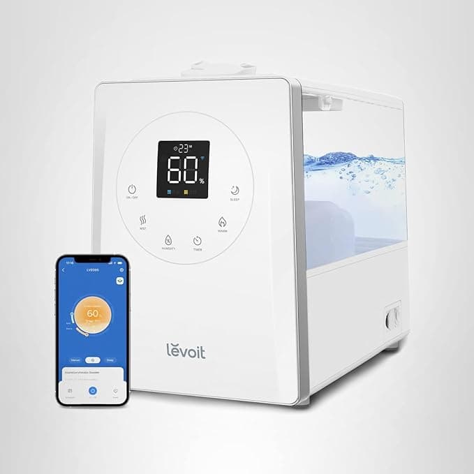 Levoit LV600S Smart Hybrid Ultrasonic Humidifier - Best Overall Smart Humidifier Home Appliances