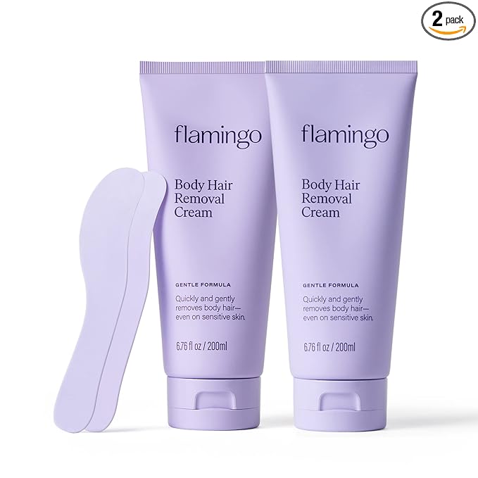 Flamingo Body Hair Removal Cream for Sensitive Skin - Best Overall for Sensitive Skin Beauty and Personal Care