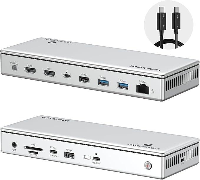 Wavlink Thunderbolt 4 Triple Display Docking Station