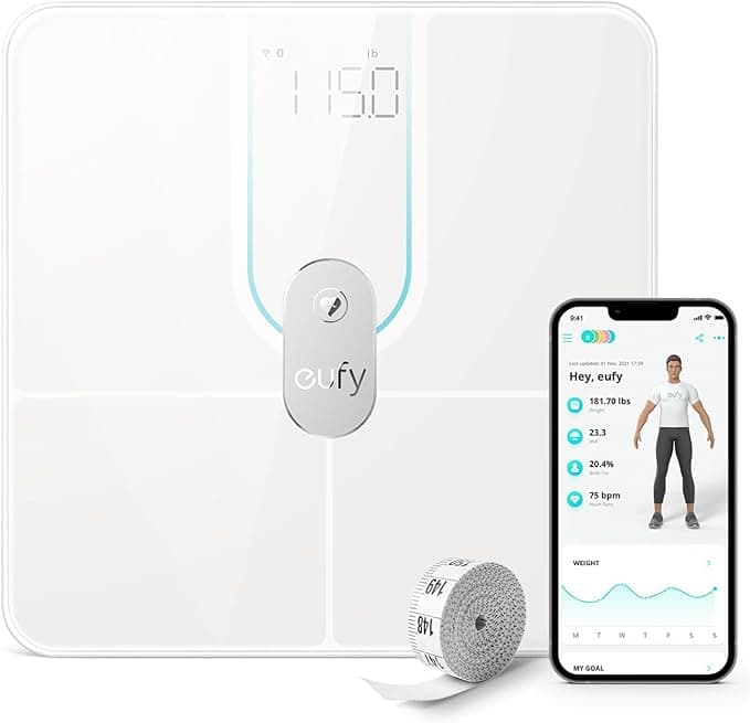 Eufy Smart Scale P2 Pro - Best Smart Scale for Unlimited Users Health and Fitness