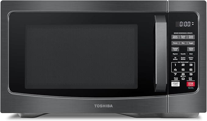 Toshiba EM131A5C-BS Microwave Oven - Best Overall Microwave With Premium Features Home Appliances