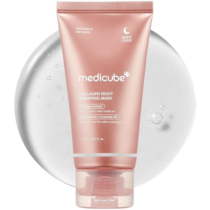 Medicube Collagen Night Wrapping Mask - Best Peel-Off Treatment Beauty and Personal Care