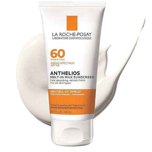 La Roche-Posay Anthelios Melt-in Milk SPF 60 - Best Dermatologist-Recommended Sunscreen Beauty and Personal Care