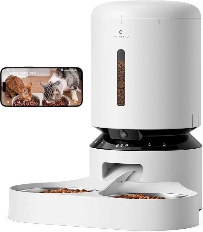 Petlibro Granary Smart Camera Feeder - Best Overall Smart Feeder with Camera Home Appliances