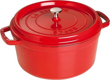 Staub Enameled Cast-Iron Round Dutch Oven