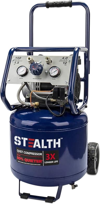 Stealth 12-Gallon Quiet Compressor (SAQ-11215)