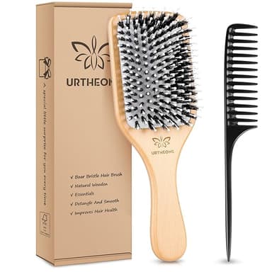 Urtheone Boar Bristle Hair Brush