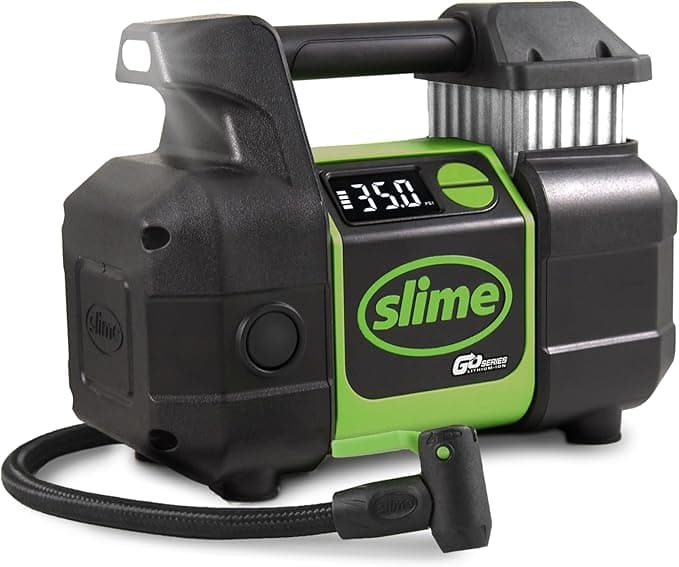 Slime Cordless Pro Power Tire Inflator - Best Overall Portable Tire Inflator Automotive Products