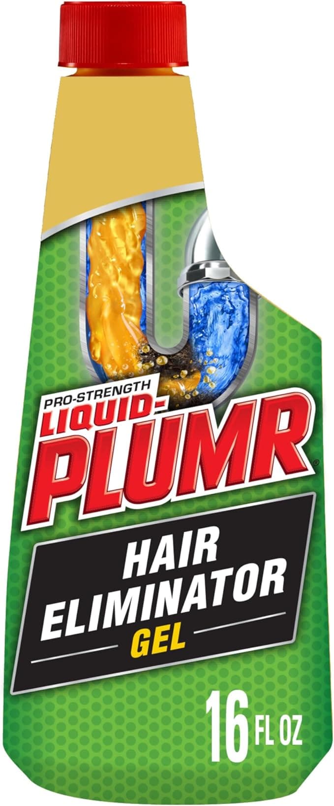 Liquid-Plumr Pro-Strength Hair Eliminator Gel Clog Remover