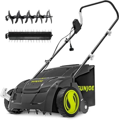 Sun Joe 12.6-Inch Electric Dethatcher and Scarifier