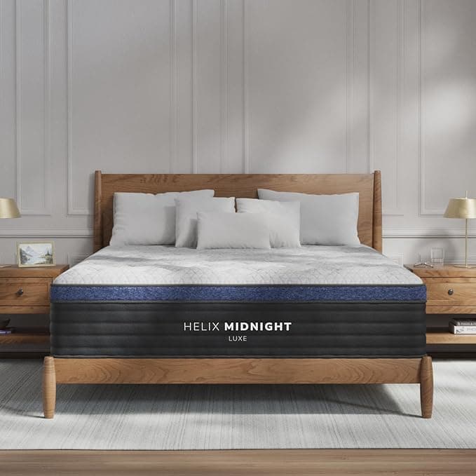 Helix Midnight Luxe - Best Overall Mattress for Balanced Comfort and Support Home and Furniture