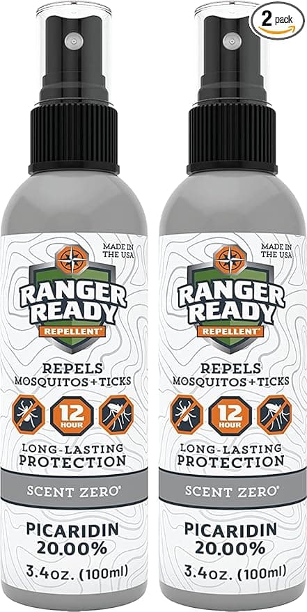 Ranger Ready Picaridin 20% Tick + Insect Repellent