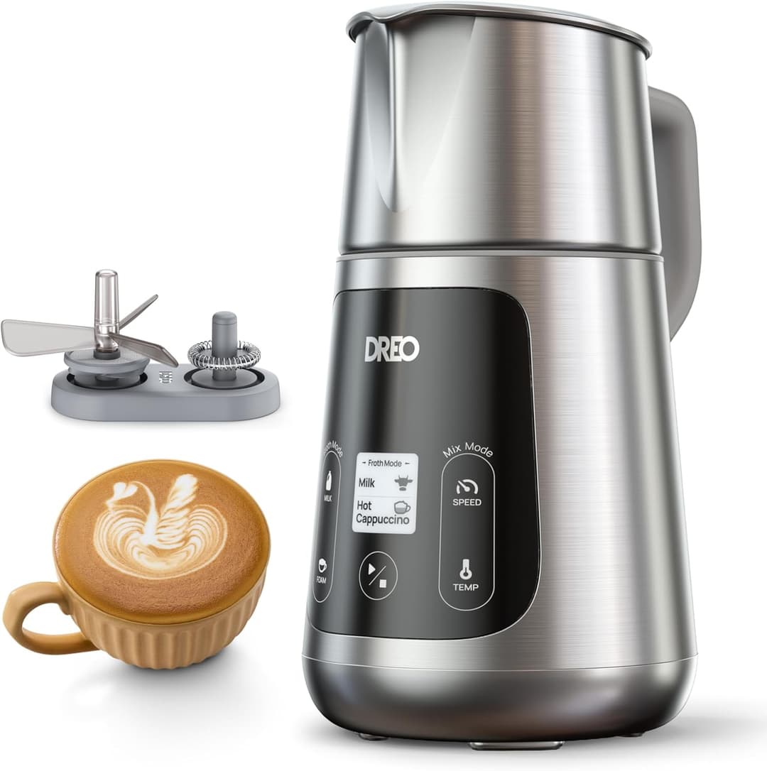 Dreo All-in-1 BaristaMaker Milk Frother