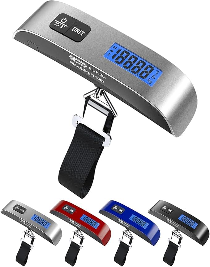 Dr. Meter 110 lb Luggage Scale - Best Budget Luggage Scale Travel Gear