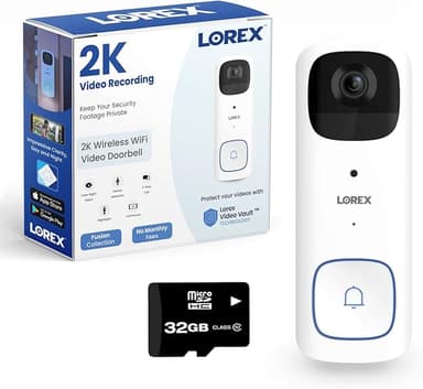 Lorex 4K Wired Video Doorbell