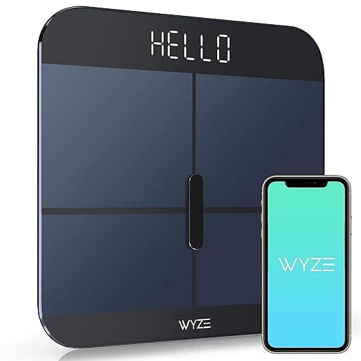 Wyze Scale X - Best Budget Smart Scale with Long Battery Life Health and Fitness