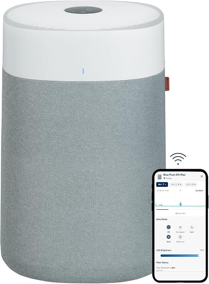 Blueair Blue Pure 211i Max - Best Premium Air Purifier for Large Rooms Home Appliances
