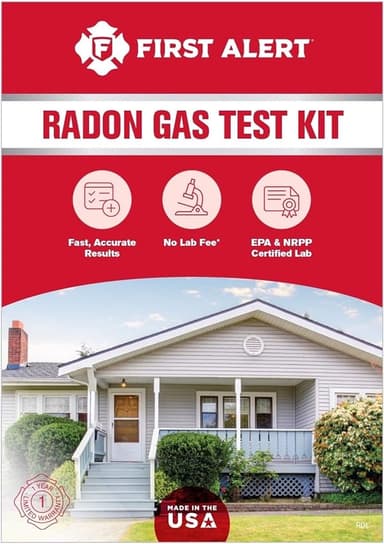 First Alert RD1 Radon Test Kit