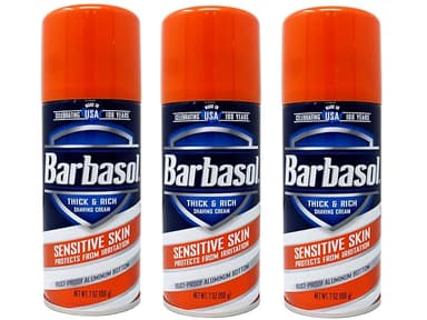 Barbasol Sensitive Skin Shaving Cream