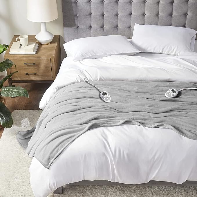 Serta Luxuriously Soft Plush Electric Blanket - Best Overall Performance Home and Furniture