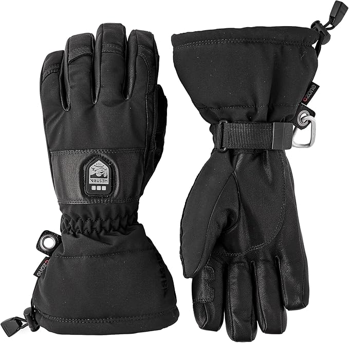 Hestra Heater Gauntlet 5 Finger Glove - Best Overall Heated Ski Glove Fashion