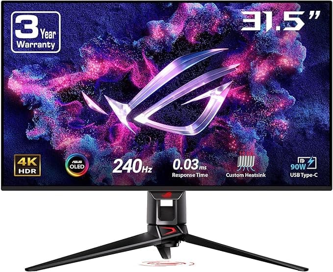 Asus ROG Swift OLED PG32UCDM - Best Premium OLED Gaming Monitor Electronics and Gadgets